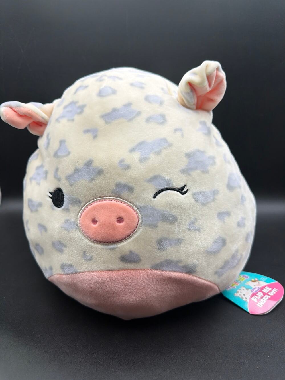 Squishmallows Flip A Mallows Ronnie Rosie 12” Cow Plush 2-in-1 FM12 #20 NWT Tag